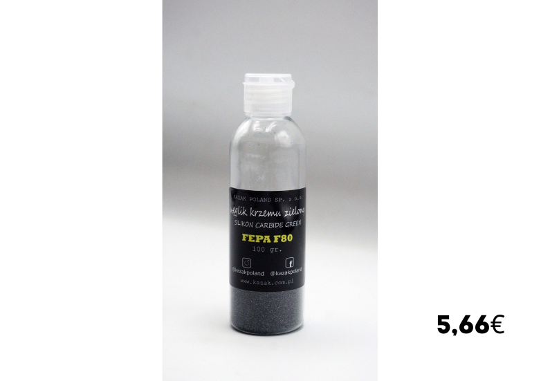 Зелен силициев карбид FEPA F80